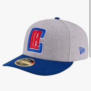 Los Angeles Clippers Low Crown Profile Fitted Hat 7‎ 3/8